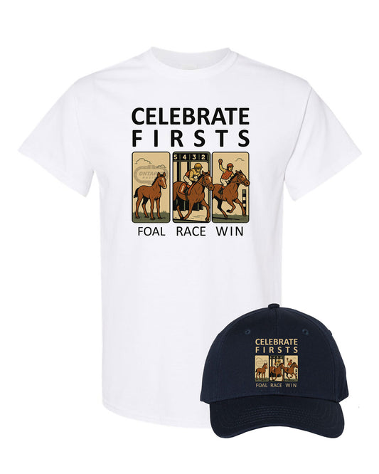 TIP CELEBRATE FIRSTS TEE AND CAP BUNDLE