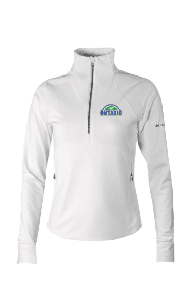 WOMEN`S COLUMBIA 1/4 ZIP PULLOVER