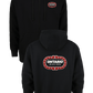 FULL ZIP HOODIE SWEATSHIRT - CHENILLE DESIGN