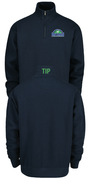 QUARTER ZIP SWEATSHIRT