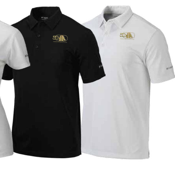 Hall of Fame 50th Anniversary - UNISEX COLUMBIA DRIVE POLO